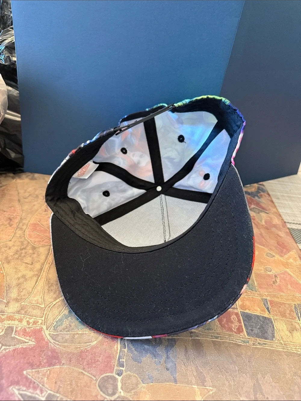 Avenger Kids Blue Red Multicharacter Baseball Hat